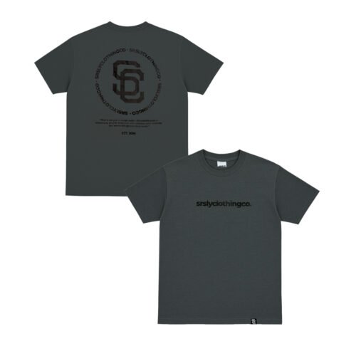 Monogram Tee - Gray