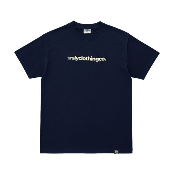 Monogram Tee - Navy Blue
