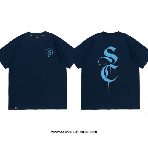SRSLY SC Drop Logo - Navy Blue