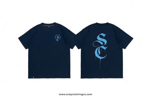 SRSLY SC Drop Logo - Navy Blue